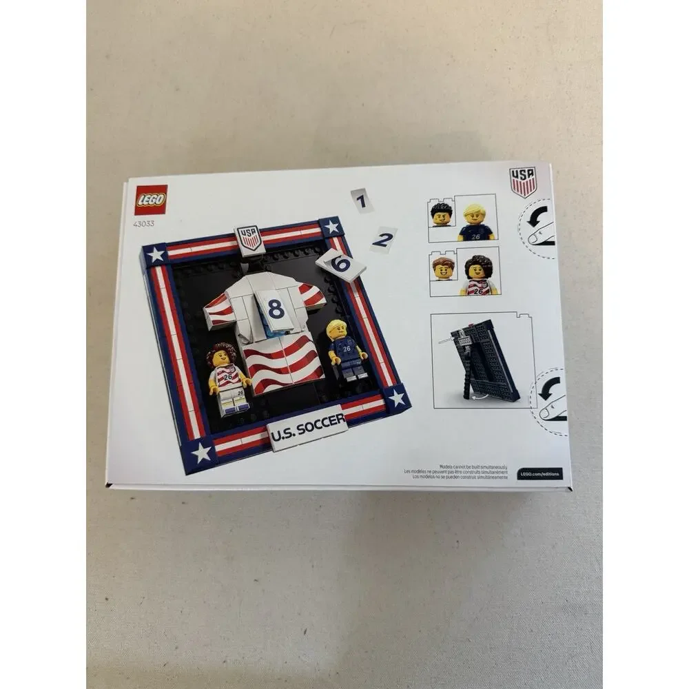 LEGO Editions 43033 2026 US Soccer National Team Jersey Set New Sealed